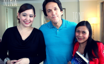 MEETING MITCH ALBOM IN MANILA: Niña Terol-Zialcita with best-selling author Mitch Albom & freelance photographer Toni Alvarez MEETING MITCH ALBOM IN MANILA: Niña Terol-Zialcita with best-selling author Mitch Albom & freelance photographer Toni Alvarez